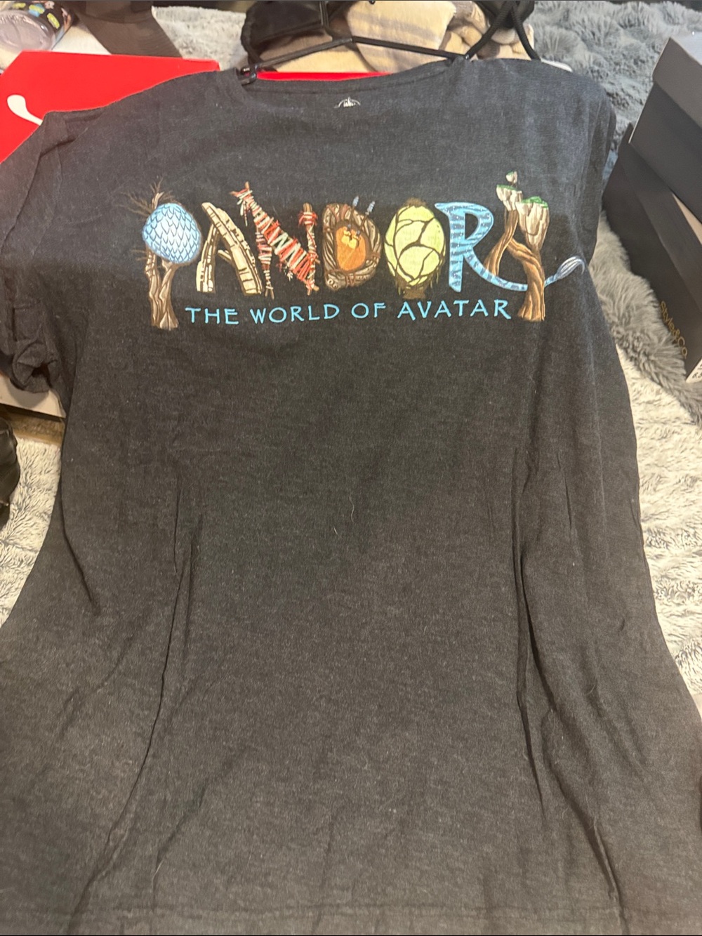 Pandora The World of Avatar Kids' Black Graphic Tee